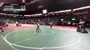 160 lbs Champ. Round 2 - Syus Conard, RTLA vs Isaiah Hughes, PWCA