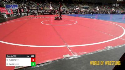 64 lbs Round Of 32 - Otto Vuocolo, RAW Wrestling Club vs Haze Dunkin, Nebraska Boyz