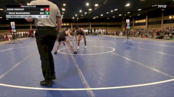 174 lbs Rd Of 16 - Eddie Enright, Northwestern vs Beau Mantanona, Michigan