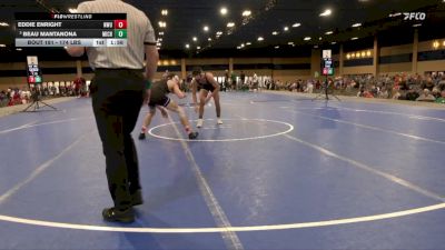 174 lbs Rd Of 16 - Eddie Enright, Northwestern vs Beau Mantanona, Michigan