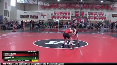 75 lbs Cons. Round 3 - Parker Hill, Benson vs Uriah Horn, North Branch