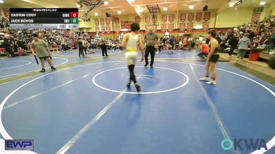 100 lbs 3rd Place - Easton Cody, Broken Arrow Wrestling Club vs Jack Bovos, Salina Wrestling Club