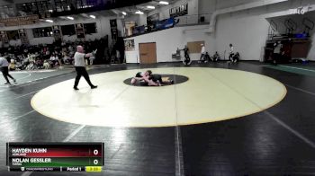 149 lbs 5th Place Match - Nolan Gessler, Tiffin vs Hayden Kuhn, Ashland