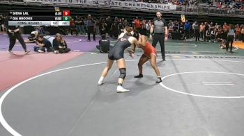 6A 125 lbs Cons. Round 1 - Siena Lal, Allen vs Gia Brooks, Austin Vandegrift