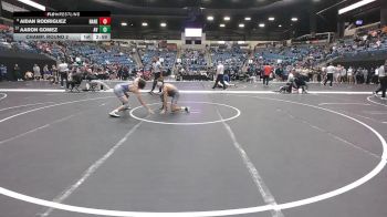 125 lbs Champ. Round 2 - Aaron Gomez, Avila vs Aidan Rodriguez, Hastings (Neb.)