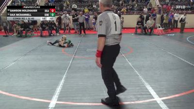 50_B lbs Consi Rd 1 32 #2 - Dawson Holzhauer, Solanco vs Dax McDannell, Conemaugh Township