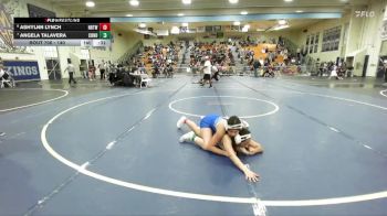 140 lbs Cons. Round 5 - Angela Talavera, Chino vs Ashylnn Lynch, Northwood