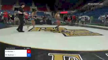 138 lbs Consi Of 32 #1 - Rachelly Montas, Pennsylvania vs Mia Buckner, Georgia