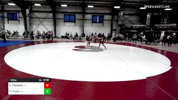 141 lbs Round Of 16 - Christian Paredes, Rhode Island College vs Caden Frost, Southern Maine