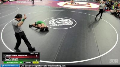 Champ. Round 1 - Christopher Shannon, Schuyler vs Isaac Christo, Omaha Skutt Catholic