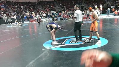 4A 150 lbs Cons. Round 1 - Zoriah Vargas, Tucumcari vs Samuel Vigil, Taos