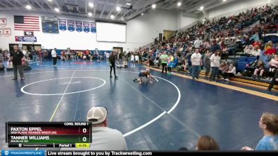 67 lbs Cons. Round 1 - Tanner Williams, Douglas WC vs Paxton Eppel, High Plains Thunder Wrestling