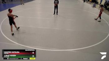 70B Quarterfinal - Lukas Hogen, St. Clair vs Hunter Matsuda, Delano