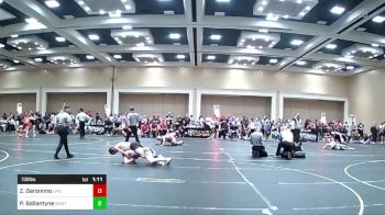 132 lbs Semifinal - Zavian Geronimo, Live Training vs Parker Ballantyne, Westlake