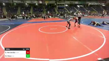 109 lbs Quarterfinal - Serenity Hernandez, Team Montana vs Maddie Pena, Hub City WC