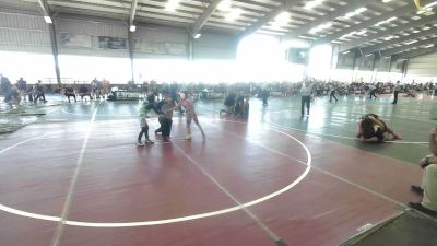 58 lbs 5th Place - Penelope Degroat, Dominate WC vs Eli James McCarty, No Team