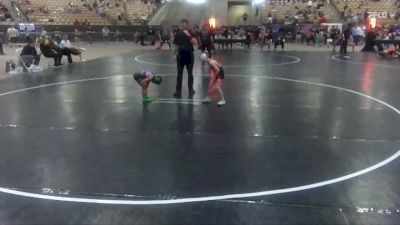 45 lbs Cons. Round 3 - Kyrie Ewing, Nashville Catholic Wrestling vs Sev Gillis, Blackman Wrestling Club