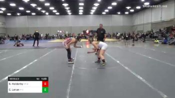 142 lbs Prelims - Savannah Holderby, Cp Wrestling Academy vs Chloe Larue, Rt Elite