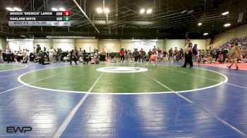 73-76 lbs Rr Rnd 2 - Brueck "Brewick" Larkin, ARDMORE TAKEDOWN CLUB vs Oakland Witte, Cardinal Wrestling Club