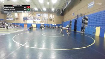 130lbs Champ. Round 1 - Taylor Hatton, Aberdeen (Girls) vs Ronni Taylor, North Creek (Girls)