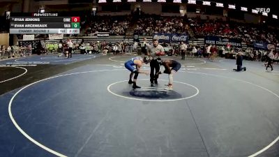 D 2 144 lbs Champ. Round 2 - Evan Arceneaux, Vandebilt Catholic vs Ryan Jenkins, Comeaux