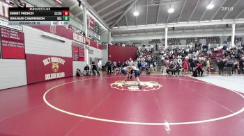157 lbs Round Of 32 - Emmit French, Chattanooga Christian vs Graham Camperson, Bethlehem Christian