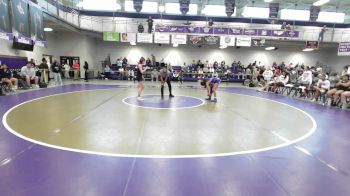 105 lbs Semis & 1st Wb (8 Team) - Salma Gonzalez-Santos, Gilmer County vs Peyton Hawkins, Jefferson