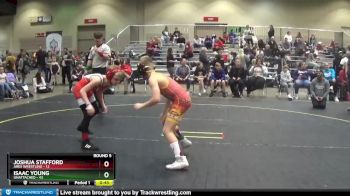 92 lbs Round 5 - Isaac Young, Unattached vs Joshua Stafford, ARES Wrestling