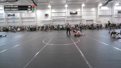 155 lbs Round 7 (8 Team) - Caleb Williams, Donahue WA vs Brock Finnerty, SHWA