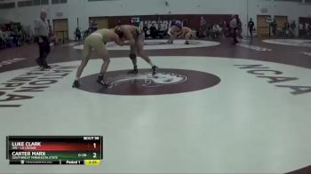 174 lbs Quarterfinal - Luke Clark, UW - La Crosse vs Carter Marx, Southwest Minnesota State