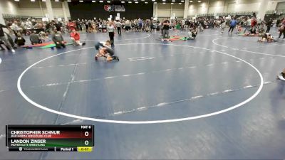 75 lbs Cons. Round 4 - Christopher Schnur, Bad Karma Wrestling Club vs Landon Zinser, Moyer Elite Wrestling