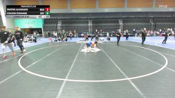 106 lbs Consi Of 8 #1 - Dustin Alvarado, Mullen vs Colton Strange, Omaha Skutt Catholic