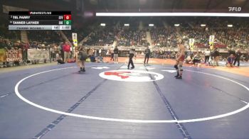 4A-138 lbs Champ. Round 1 - Tanner Layher, Sheridan vs Tel Parry, Star Valley