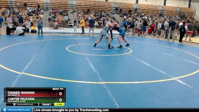 197 lbs Cons. Round 3 - Carter Paulson, Southwest State vs Tanner Waxman, MN-West CC