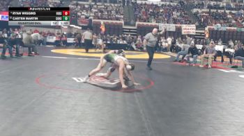 Quarterfinal - Casten Martin, Columbus High School vs Ryan Wiggins, Forsyth