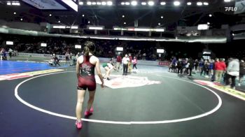 Girls 135 lbs Champ. Round 1 - Ivy Davis, South Kitsap (Girls) vs Paige Powers, Peninsula (Girls)