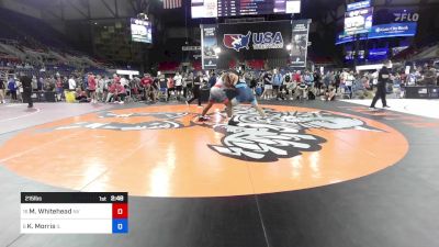 215 lbs Cons 8 #1 - Melvin Whitehead, NV vs Kaiden Morris, IL