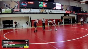 184 lbs Champ. Round 1 - Austin Stewart, Northern Illinois vs Triston Wills, Little Rock