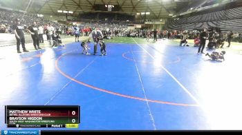 45 lbs 5th Place Match - Matthew White, Bethel AllStars Wrestling Club vs Brayson Higdon, South West Washington Wrestling Club