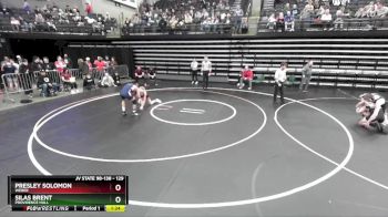 129 lbs Cons. Round 2 - Silas Brent, Providence Hall vs Presley Solomon, Weber