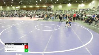 66 lbs Quarterfinal - Maci Roberts, Battle Mountain WC vs Leilani Barrientos, Orland WC