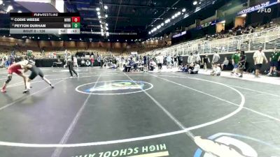 126 lbs Cons. Round 2 - Peyton Durham, West-Oak vs Codie Weese, New Smyrna Beach Sr H S