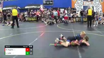 75 lbs Round 2 (6 Team) - Benjamin Higgins, East Kansas Eagles vs Liam Lane, The Funky Singlets Teal