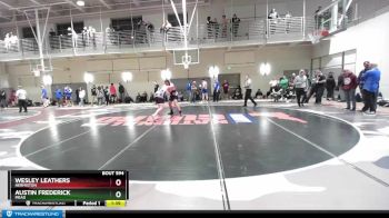 220 lbs Cons. Round 2 - Wesley Leathers, Hermiston vs Austin Frederick, Mead