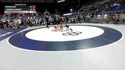 120 lbs Champ. Rd Of 64 - Porter Dahl, UT vs Hendrix Schwab, IA
