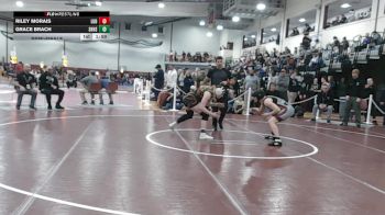 152 lbs Semifinal - Riley Morais, Ludlow vs Grace Brach, South Hadley