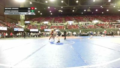 172 lbs Cons. Round 4 - Jathan Johnson, DarkHorse Wrestling Club vs Michael Sparks, WR Wrestling