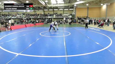 235 lbs Consi Of 4 - Savannah Cabrera-Arocho, Plainville vs Lillian Soper, Bucksport