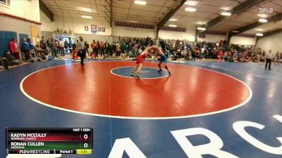 165B Quarterfinal - Ronan Cullen, Sheridan vs Kadyn McCully, Niobrara County