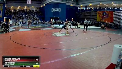 120 lbs Prelim - Andre Cerrato, Bethlehem Catholic vs JD Vassar, Gilman School